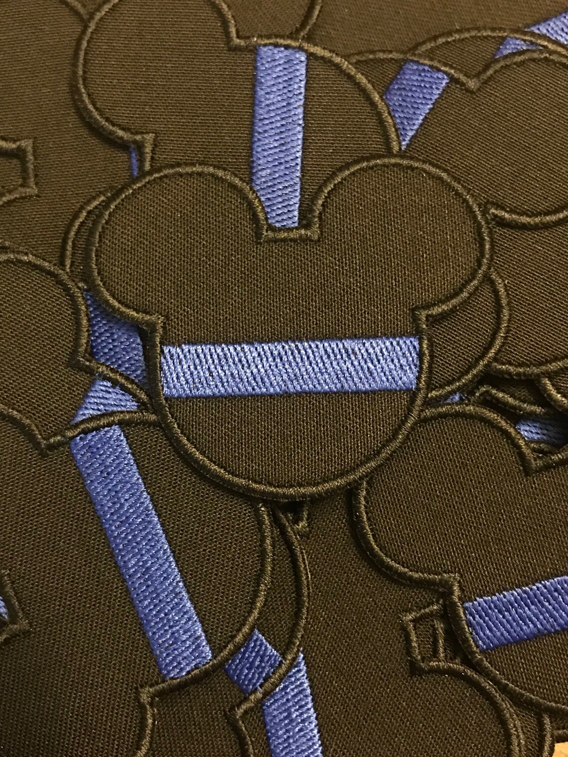 thin blue line mickey mouse