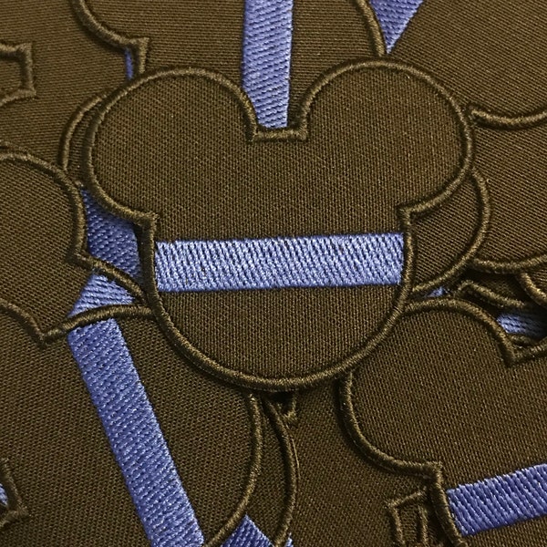 Thin Blue Line Mickey Patch