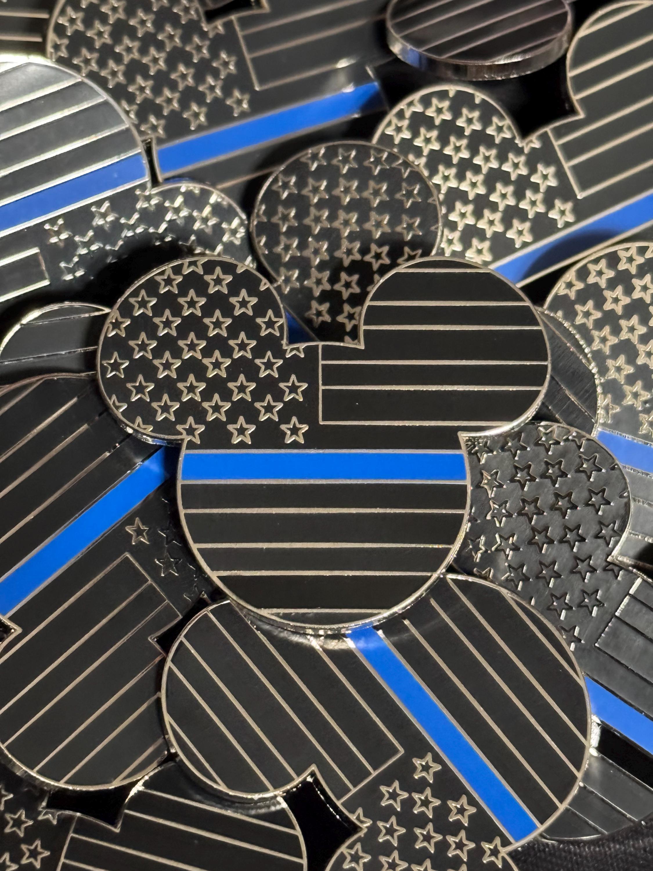 Mickey Police Pin
