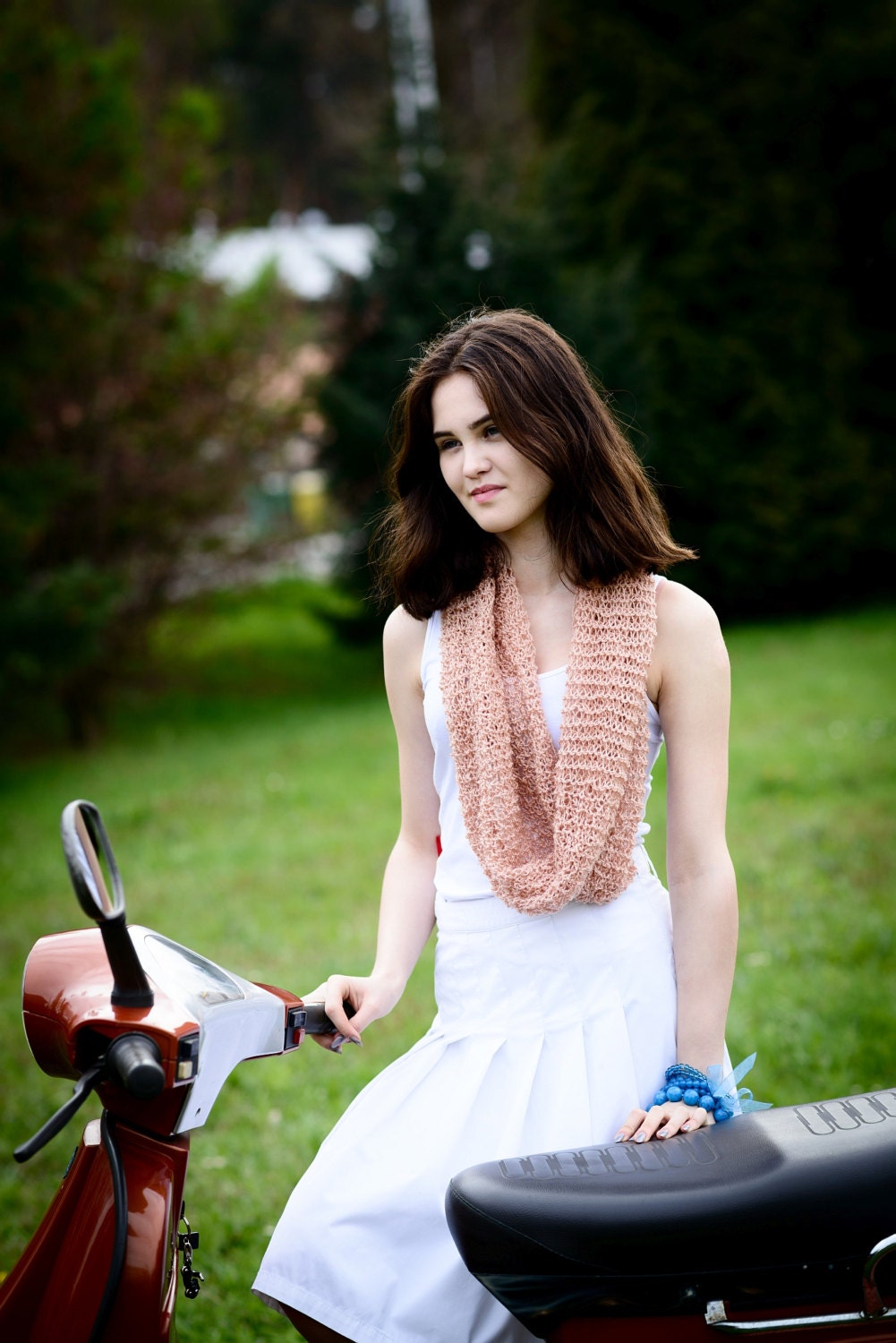 pale pink shawl wrap