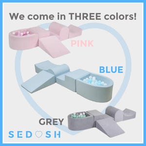 Kids Soft Play 5-Piece Set w/ Ball Pit (Free Shipping)