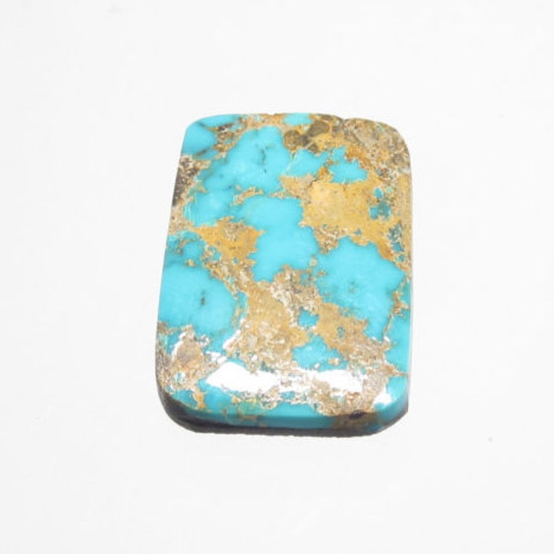 Natural Thunder Mountain American Turquoise Cabochon Stone Untreated Gemstone Highgrade 29 carats 27 mm x 19 mm approx