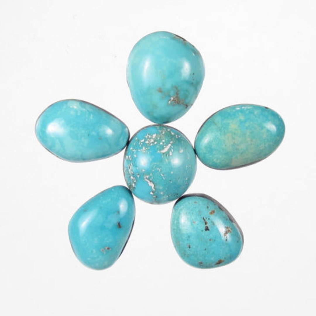 Natural Gem Candelaria Turquoise Cab