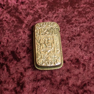 Antiquariato Art Nouveau Pocket Match Sicuro Vesta