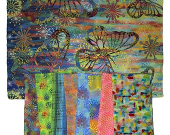 Sue Penn Butterfly Fields Yardage