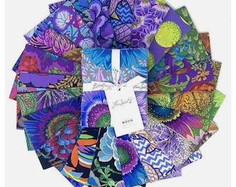 Kaffe Fassett 20 Piece FQ bundle in BRIGHT or DARK