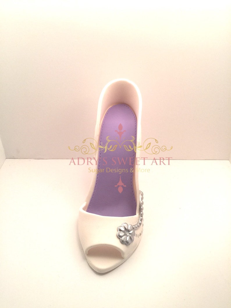 Gum Paste High Heel Shoe Cake Topper image 6