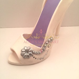 Gum Paste High Heel Shoe Cake Topper image 5