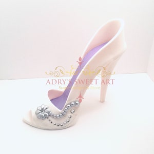 Gum Paste High Heel Shoe Cake Topper image 2