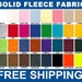 see more listings in the Solid Fleece Fabric section