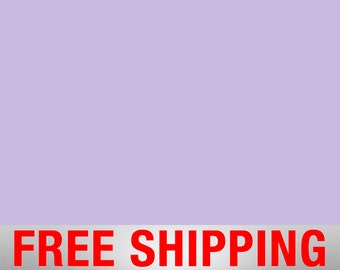 Lilac Polyester Poplin Fabric - Sold by the Yard and Bolt - Ideal for Apparel, Backdrops, Drapes, Tablecloths & Decorations