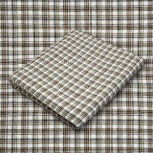 Olive Green and White Tartan Plaid Flannel Fabric - 60&quot; Wide - 100% Cotton - Sold by the Yard - for Shirts, Scarves, Pajamas & Blankets