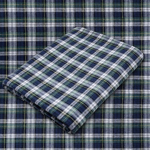 Green and Blue Tartan Plaid Flannel Fabric - 60&quot; Wide - 100% Cotton - Sold by the Yard - for Shirts, Scarves, Pajamas & Blankets