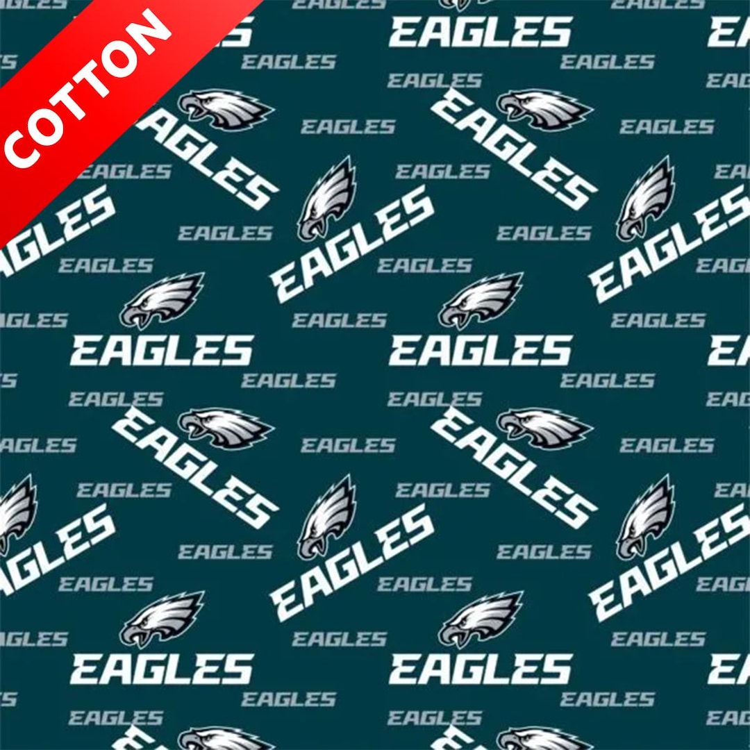 Threadbare Philadelphia Eagles Philadelphia Eagles NFL Cotton Fabric - 58