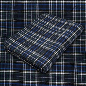 Blue and Green Tartan Plaid Flannel Fabric - 60&quot; Wide - 100% Cotton - Sold by the Yard - for Shirts, Scarves, Pajamas & Blankets