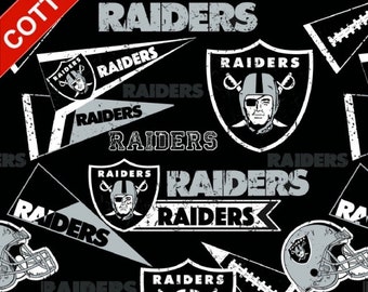 9 pcs Las Vegas Raiders Football Logo Collectibles Sew Embroidered Iron on  Patch