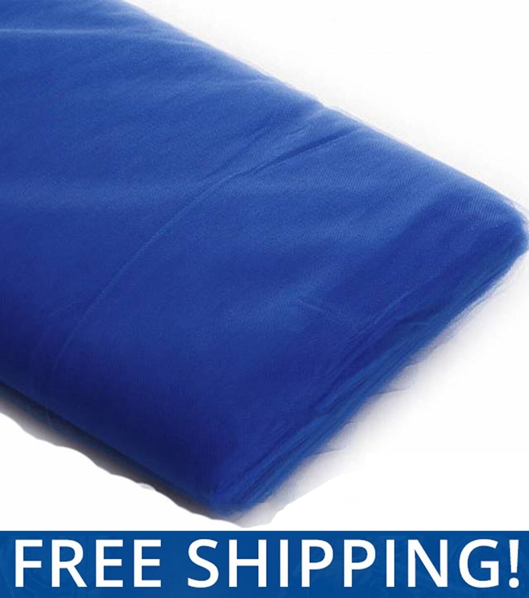 Pre-Cut Tulle Fabric by Yard | Ready To Ship | Romantic Blue main image 1