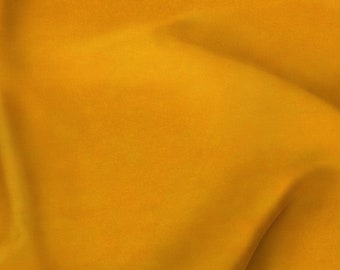 Gold Polyester Poplin Fabric - Sold by the Yard and Bolt - Ideal for Apparel, Backdrops, Drapes, Tablecloths & Decorations