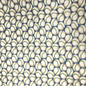 Royal Baseball Print Fleece Fabric - Sold by the Yard & Bolt - Ideal for Sewing Projects, Scarves, No Sew Fleece Throws and Tie Blankets