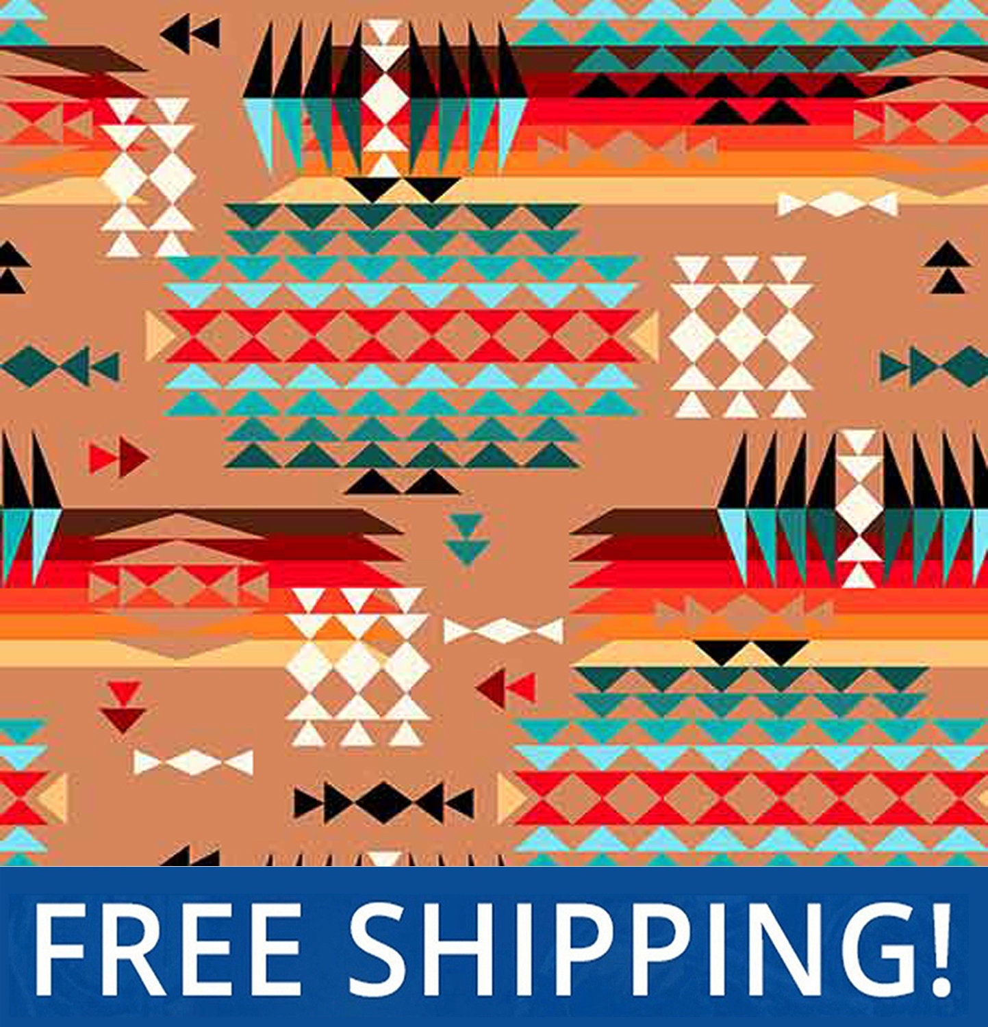 Native Fleece Southwest & Aztec Fabrics Sold by The Yard Etsy