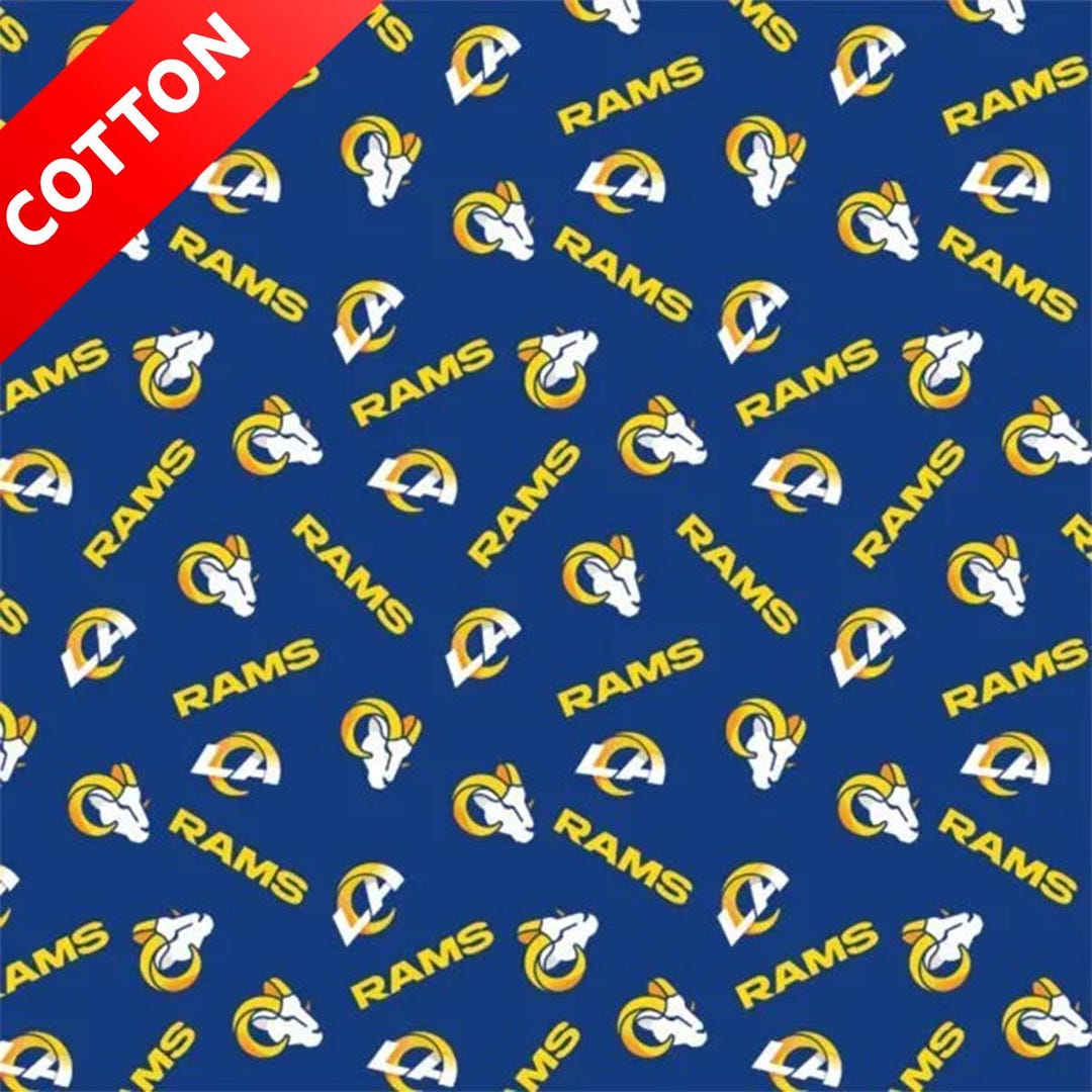 Los Angeles Rams NFL Cotton Fabric - 58