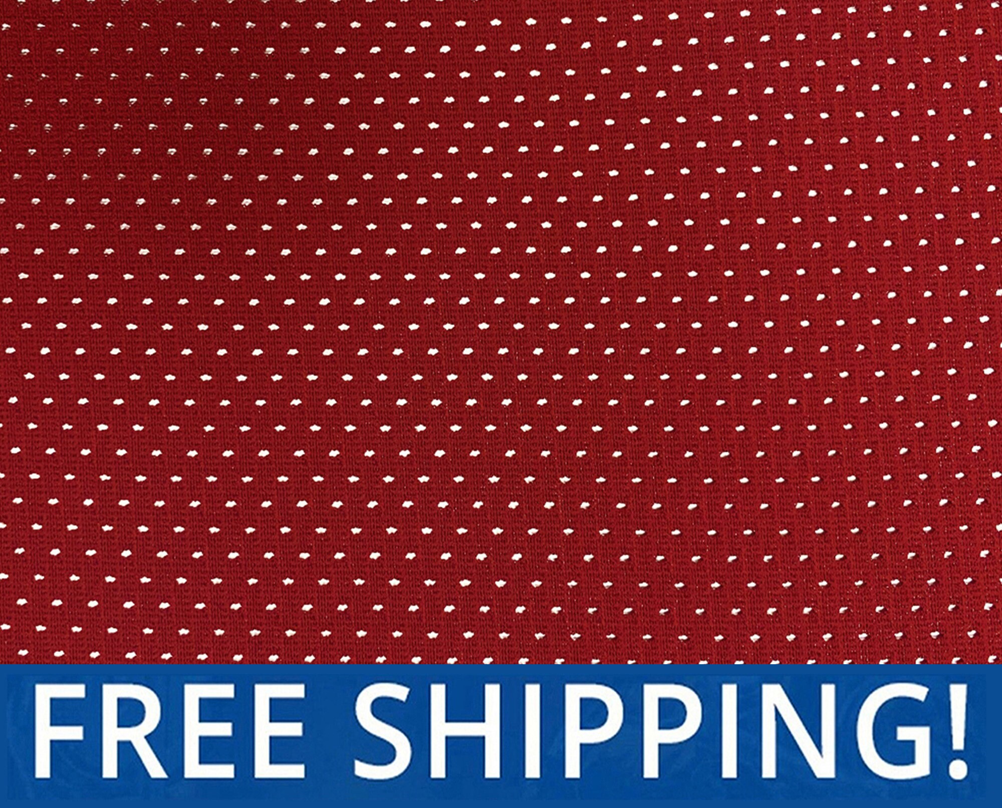 Cardinal Polyester Cardinal Pro Mesh Heavy Weight Jersey Fabric - 60