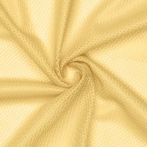 Vegas Gold Micro Mesh Jersey Fabric - 60&quot; Wide - 100% Polyester - Small Holes - Sold by The Yard - for Athletic Jersey Uniforms