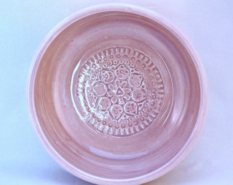Violet crown chakra stacking bowl
