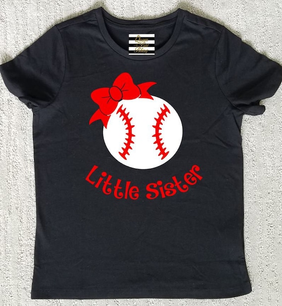 little sister baseball shirt