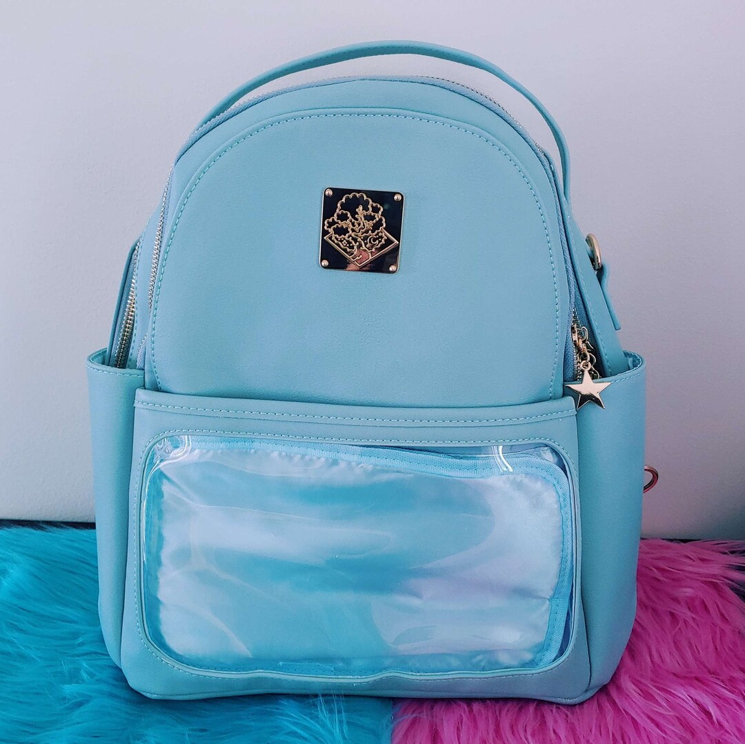 Casual Ita Backpack Baby Blue Etsy