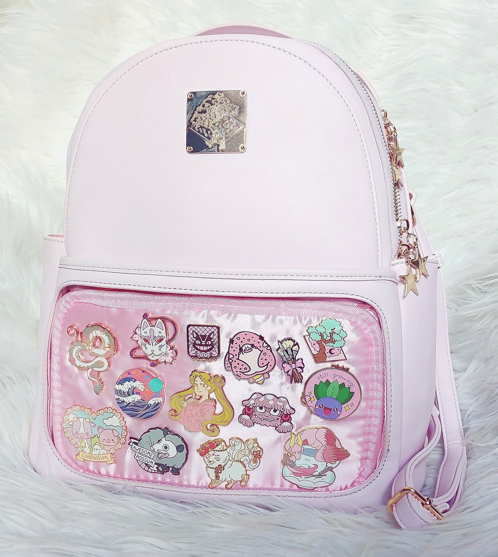 Casual Ita Backpack Baby Pink