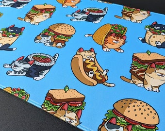 Cat Food Playmat // Deskmat and Mousepad // Accessories for MTG