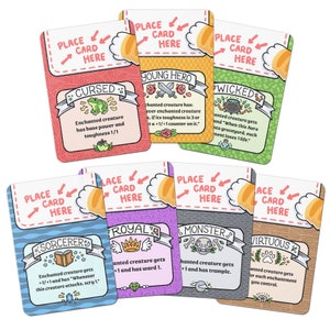 Fichas de Encantamento de Função // Cartas e Marcadores para Magic: The Gathering