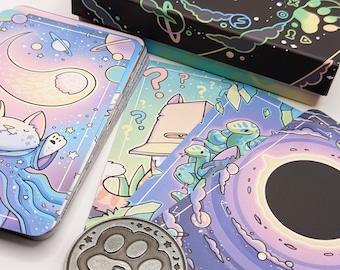 The "Cosmeows" Deck of Many Things | Dungeons and Dragons Tarot