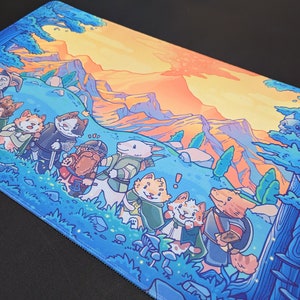 The Fellowship Playmat // Deskmat and Mousepad // Accessories for MTG