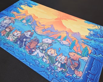 The Fellowship Playmat // Deskmat and Mousepad // Accessories for MTG