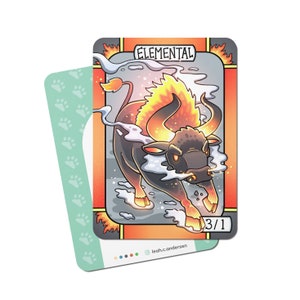 5 Elemental 3/1 Tokens for Magic the Gathering