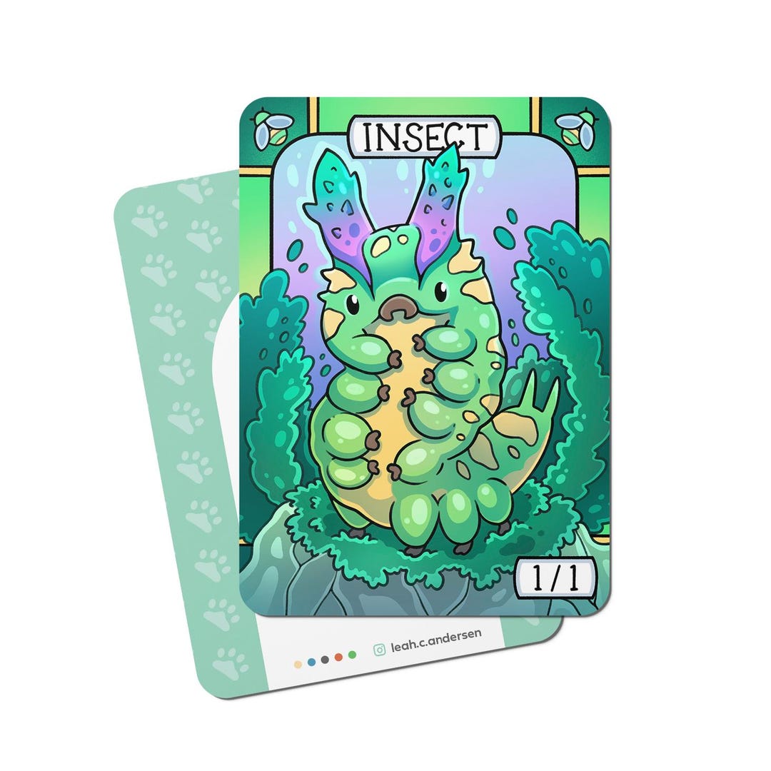5 Insect Tokens for Magic the Gathering - Etsy