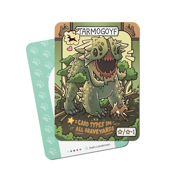 mtg card types for tarmogoyf Tarmogoyf (Holographic) main image 1