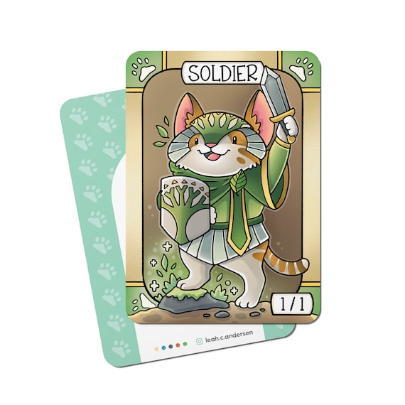 5 Lifelink Soldier Tokens for Magic the Gathering - Etsy 5 Lifelink Soldier Tokens for Magic the Gathering - Etsy
