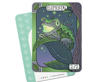 5 Elemental 2-2 Tokens for Magic the Gathering