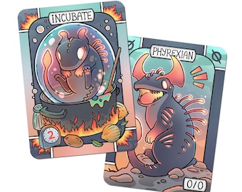 5 Incubate // Phyrexian Double Sided Tokens for Magic the Gathering
