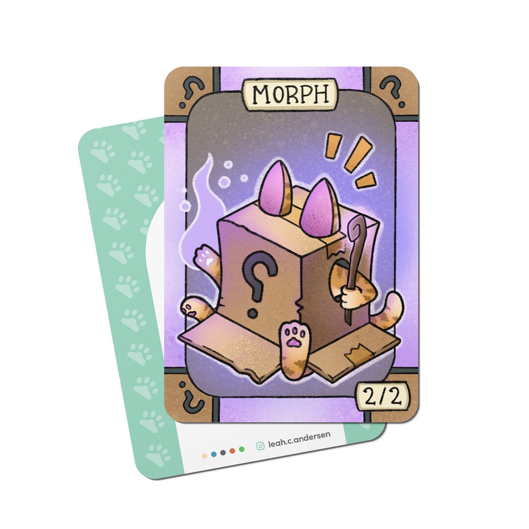 5 Morph Tokens for Magic the Gathering Etsy
