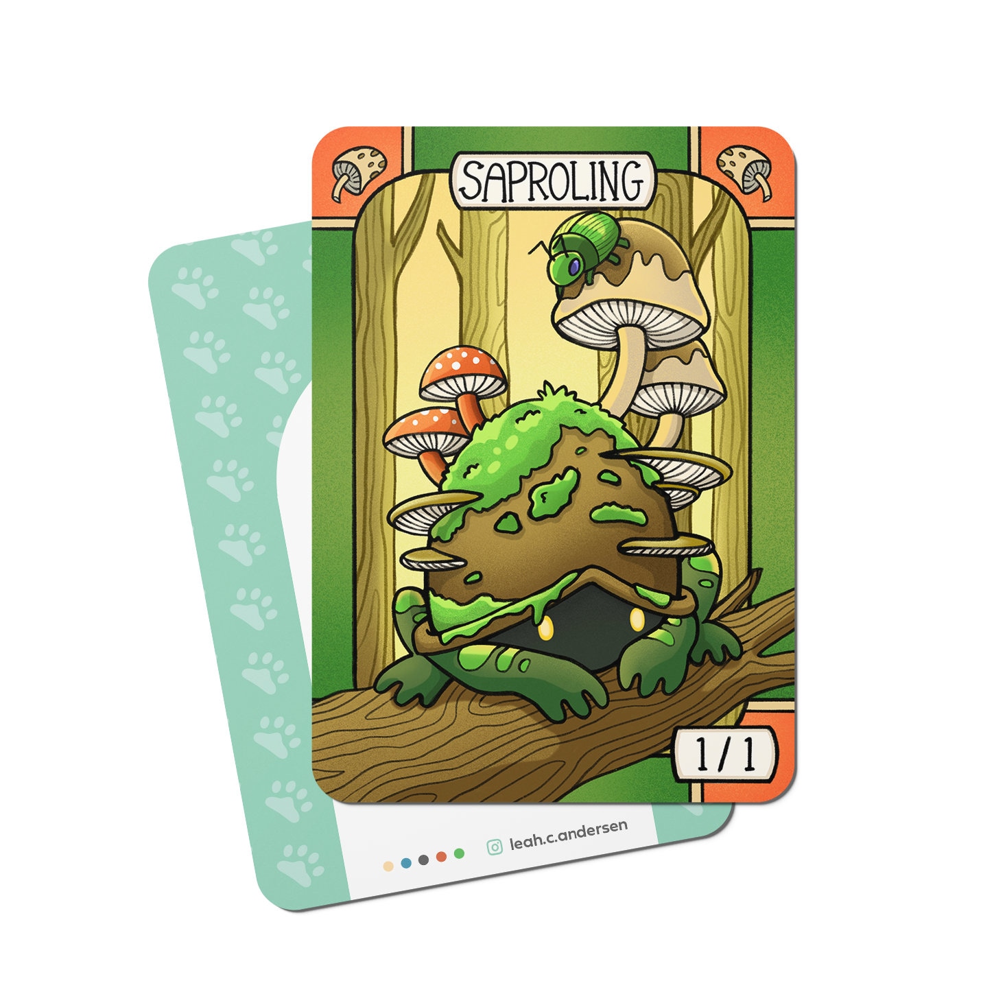 5 Saproling Tokens for Magic the Gathering - Etsy