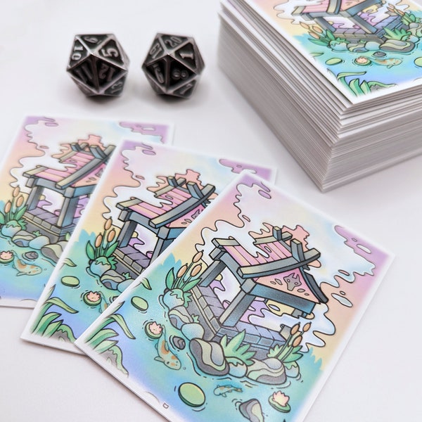 Custom Mtg Sleeves Etsy