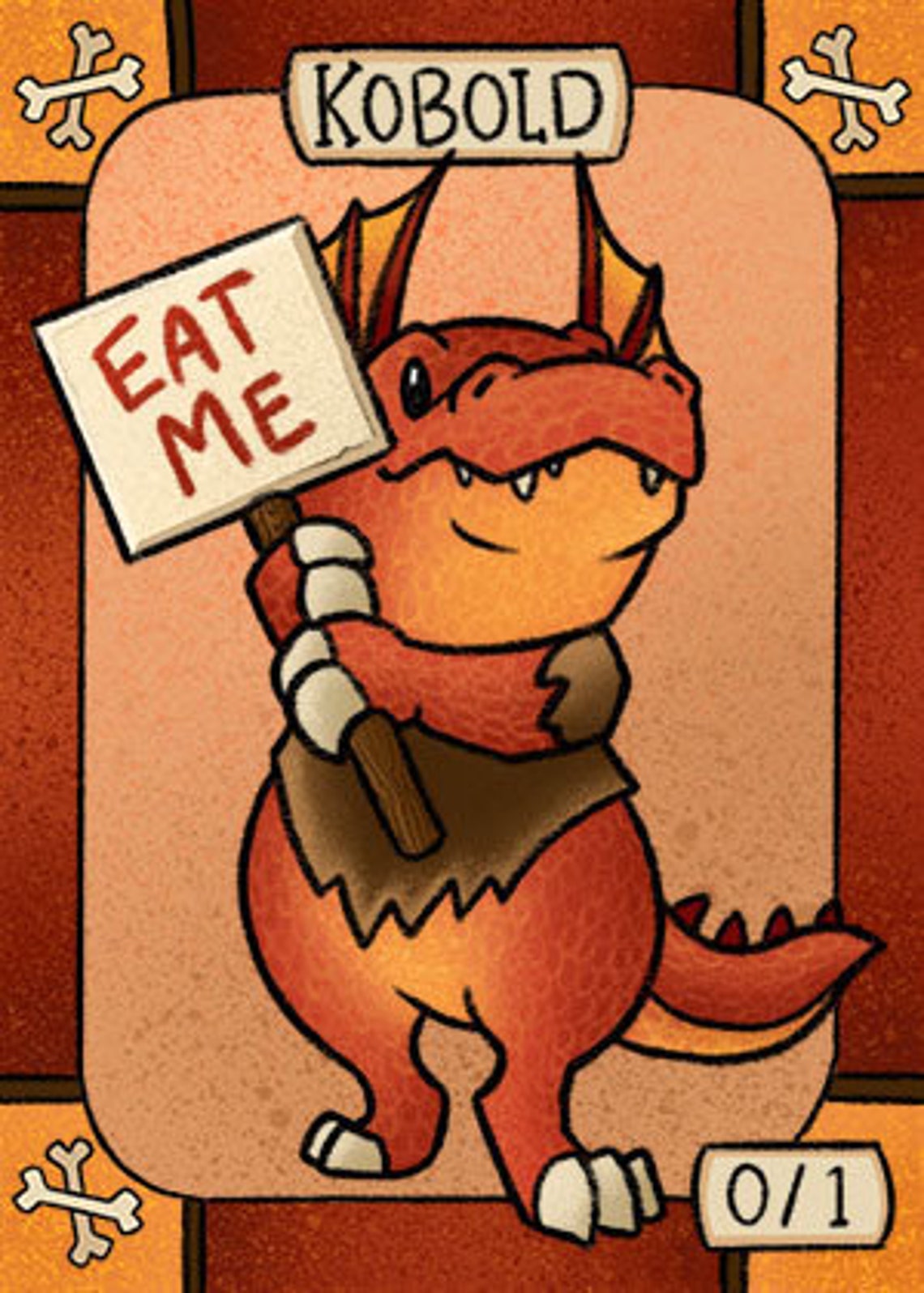 10 Kobold Tokens for Magic the Gathering | Etsy