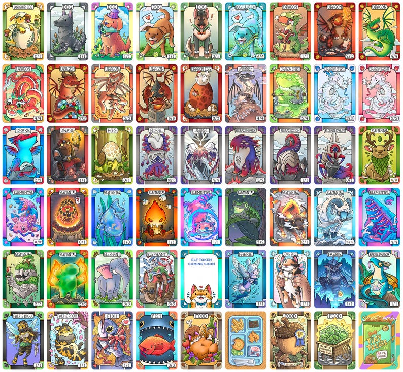 Pick 20 Tokens of Your Choice // Custom Cards for Magic the Gathering image 4