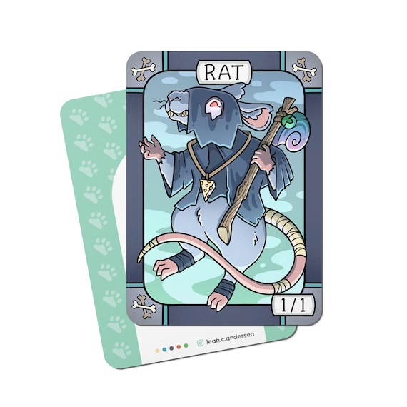 mtg rat token cards Zombie (Rat Fink) main image 1
