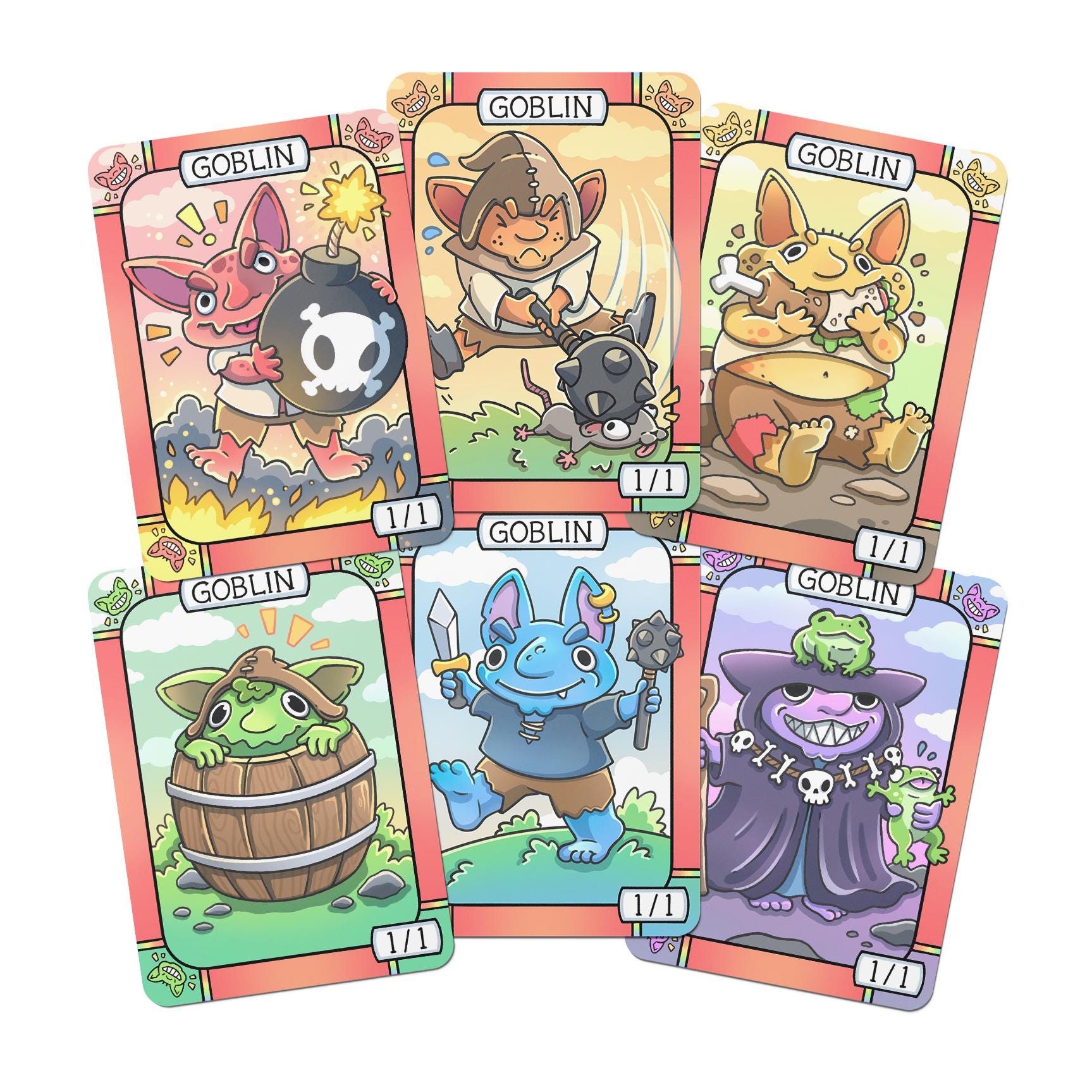 Mtg Goblin Token - Etsy
