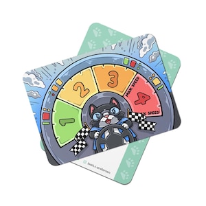 5 Speed Tracker-tokens voor Magic the Gathering